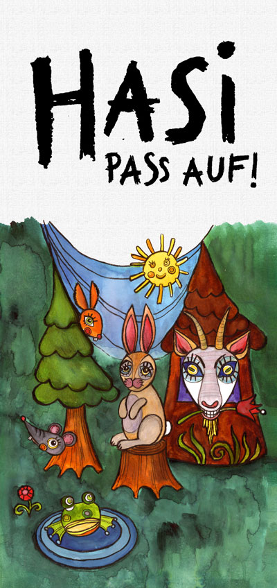 Hasi, pass auf, Illustration: Tatiana Šulíková